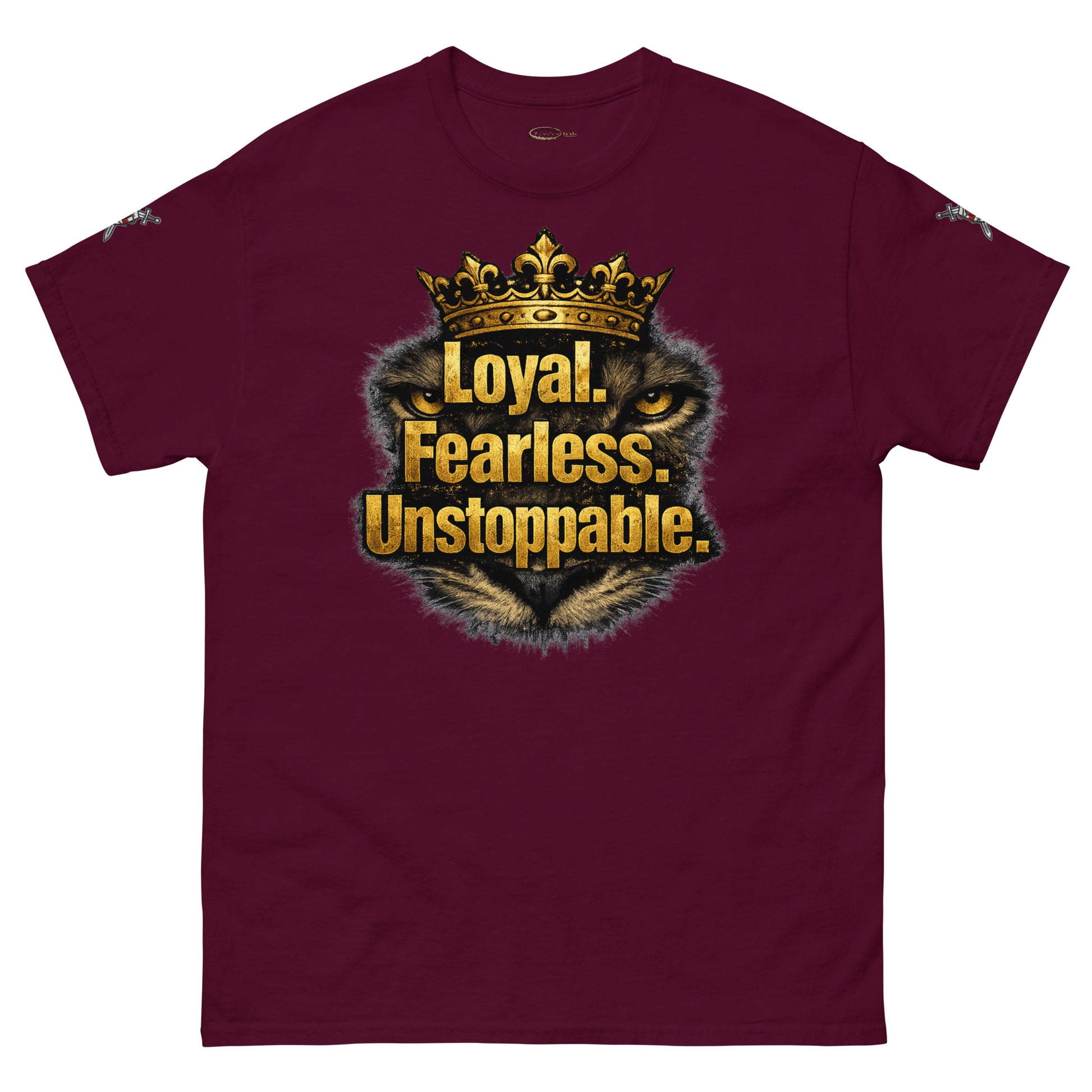 V.I.M 'Loyal. Fearless. Unstoppable.' Lion Tee - Velvet Ink Market (V.I.M)