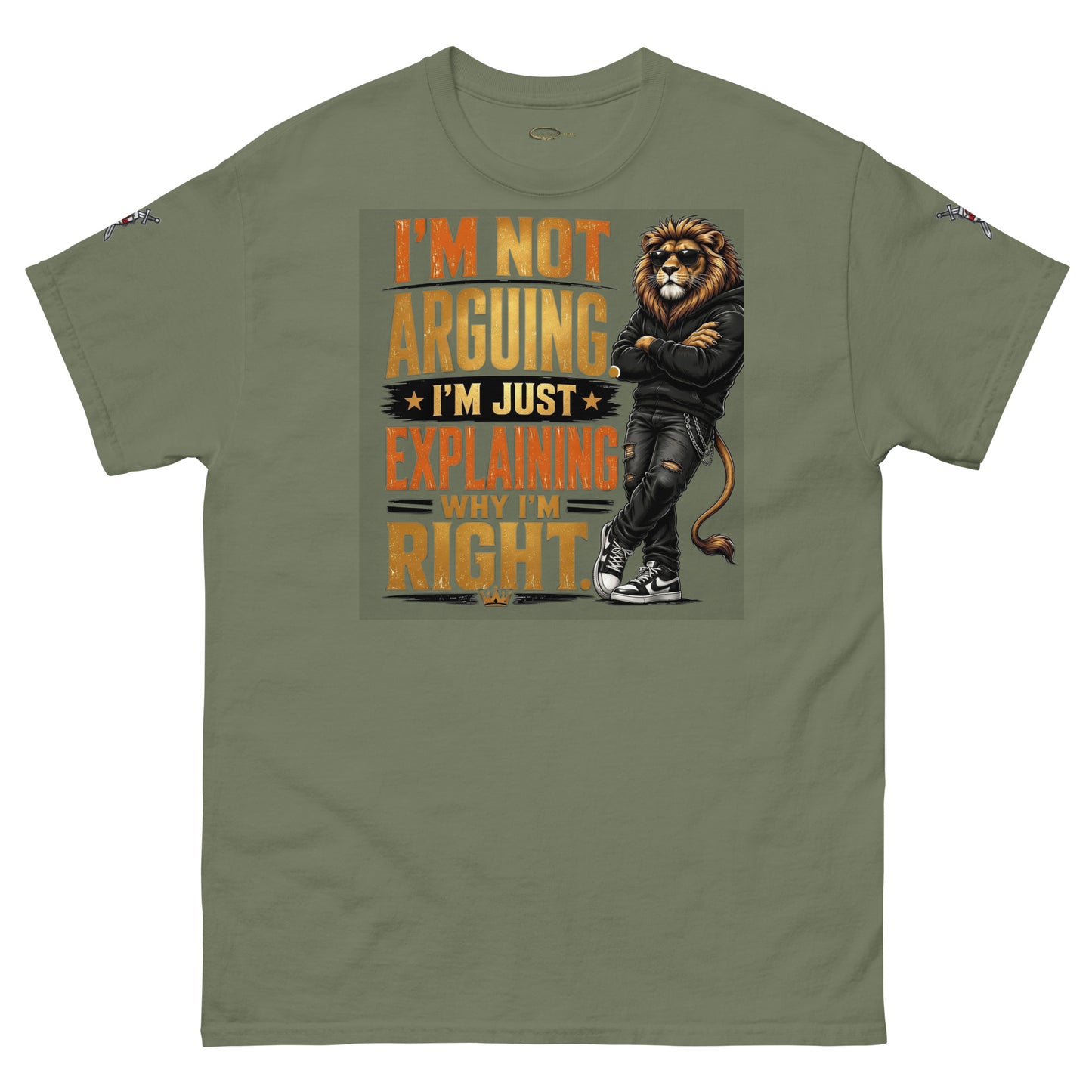 V.I.M 'I'm Not Arguing, I'm Explaining Why I'm Right' Tee - Velvet Ink Market (V.I.M)