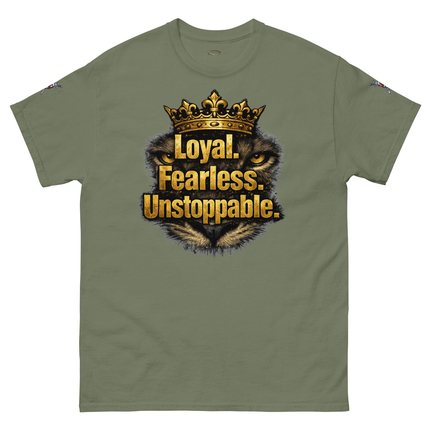 V.I.M 'Loyal. Fearless. Unstoppable.' Lion Tee - Velvet Ink Market (V.I.M)
