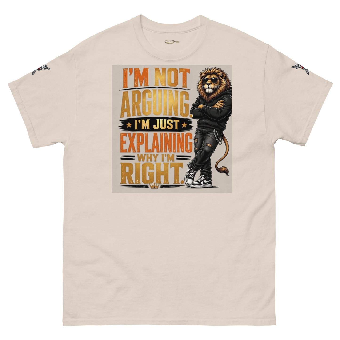 V.I.M 'I'm Not Arguing, I'm Explaining Why I'm Right' Tee - Velvet Ink Market (V.I.M)