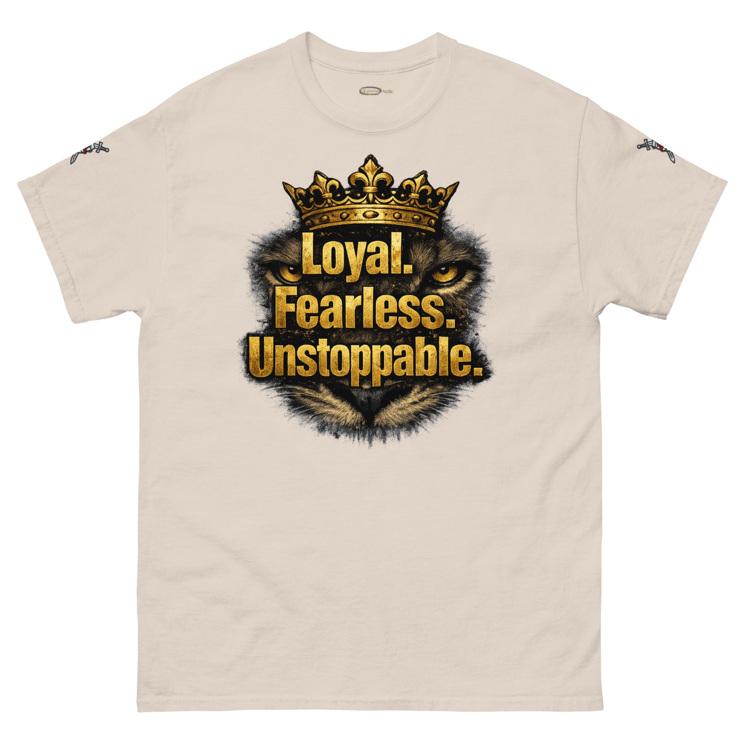 V.I.M 'Loyal. Fearless. Unstoppable.' Lion Tee - Velvet Ink Market (V.I.M)