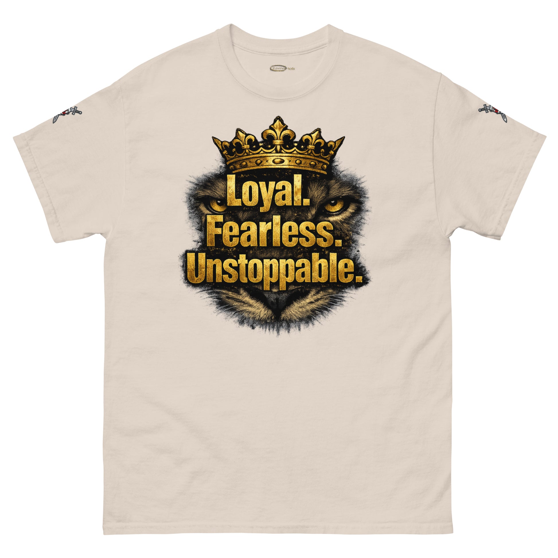 V.I.M 'Loyal. Fearless. Unstoppable.' Lion Tee - Velvet Ink Market (V.I.M)