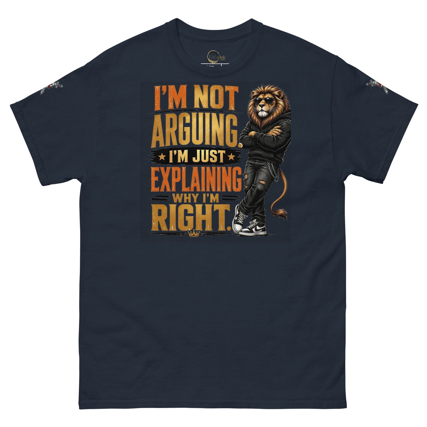 V.I.M 'I'm Not Arguing, I'm Explaining Why I'm Right' Tee - Velvet Ink Market (V.I.M)