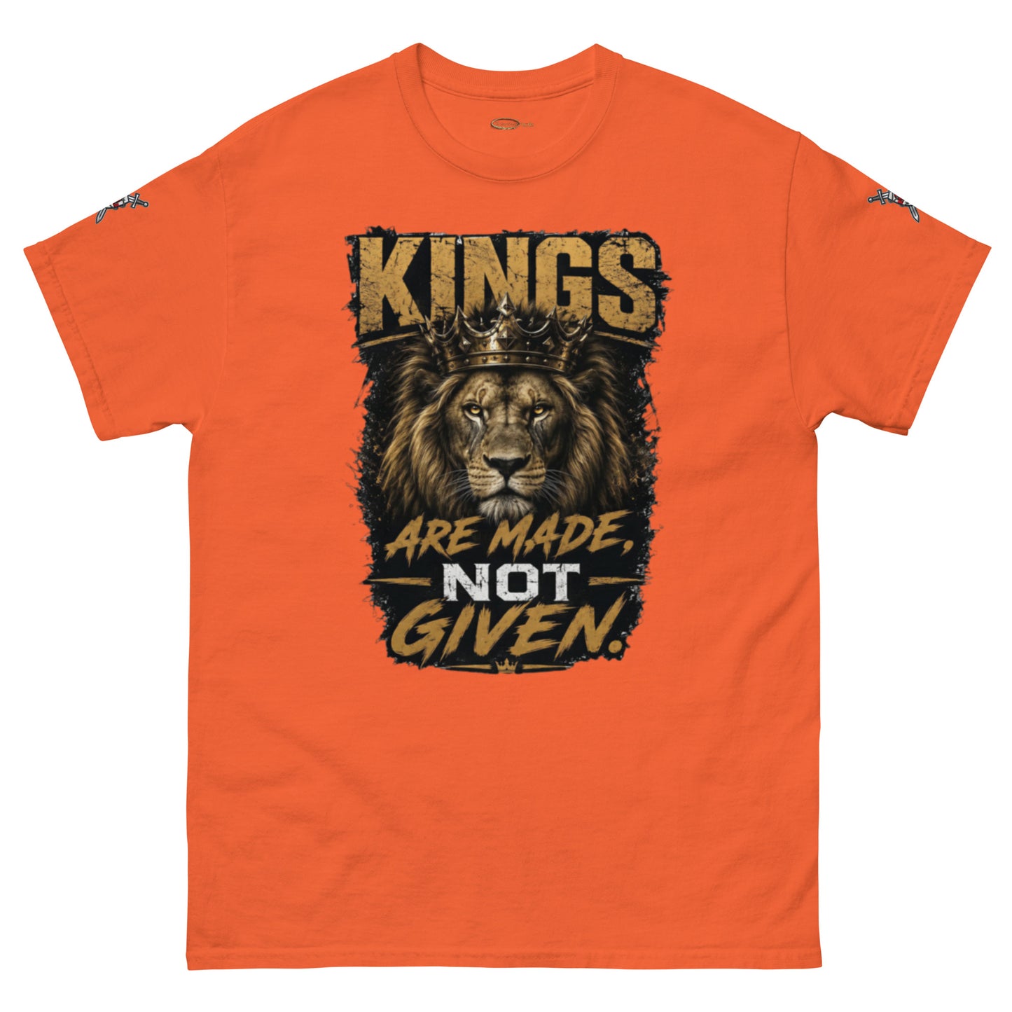 V.I.M 'Kings Are Made, Not Given' Lion Tee - Velvet Ink Market (V.I.M)