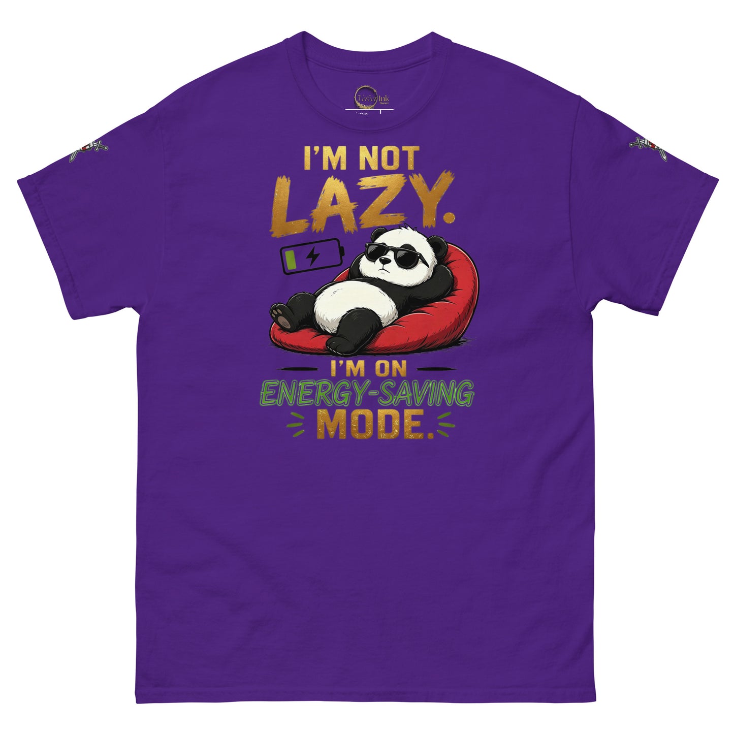 V.I.M 'I'm Not Lazy, I'm in Recharge Mode' Tee - Velvet Ink Market (V.I.M)