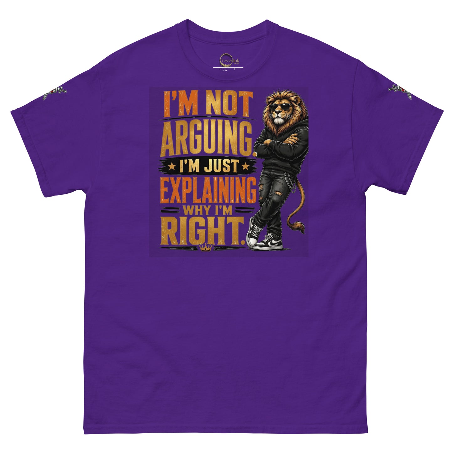 V.I.M 'I'm Not Arguing, I'm Explaining Why I'm Right' Tee - Velvet Ink Market (V.I.M)