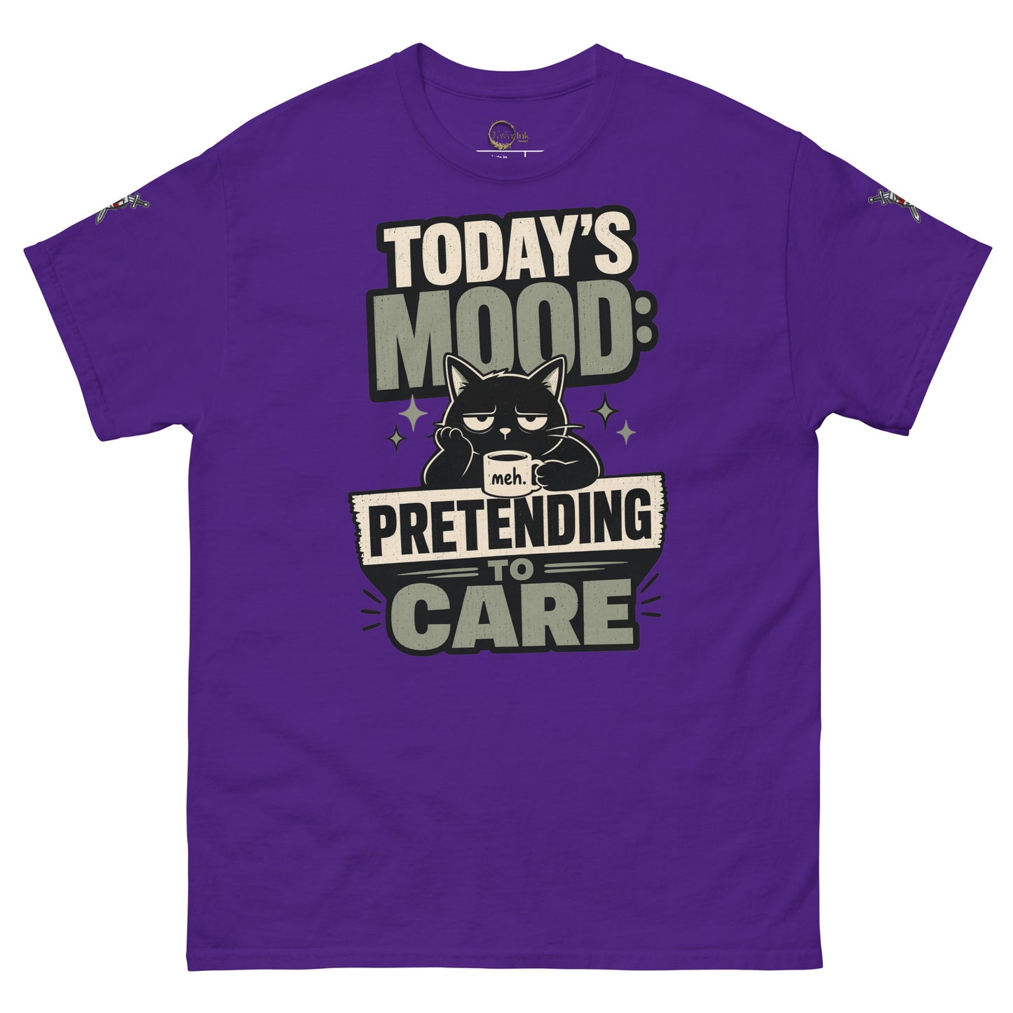 V.I.M 'Today's Mood: Pretending to Care' Tee - Velvet Ink Market (V.I.M)