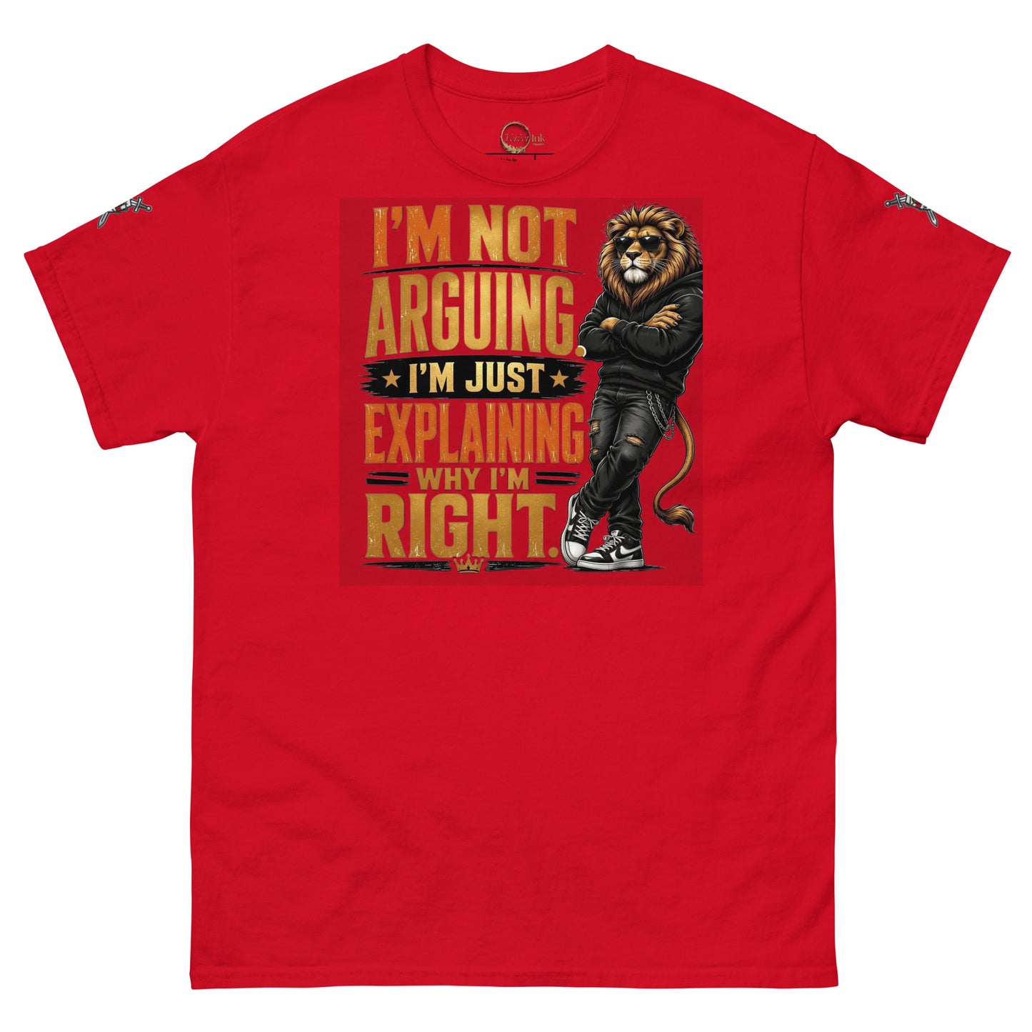 V.I.M 'I'm Not Arguing, I'm Explaining Why I'm Right' Tee - Velvet Ink Market (V.I.M)