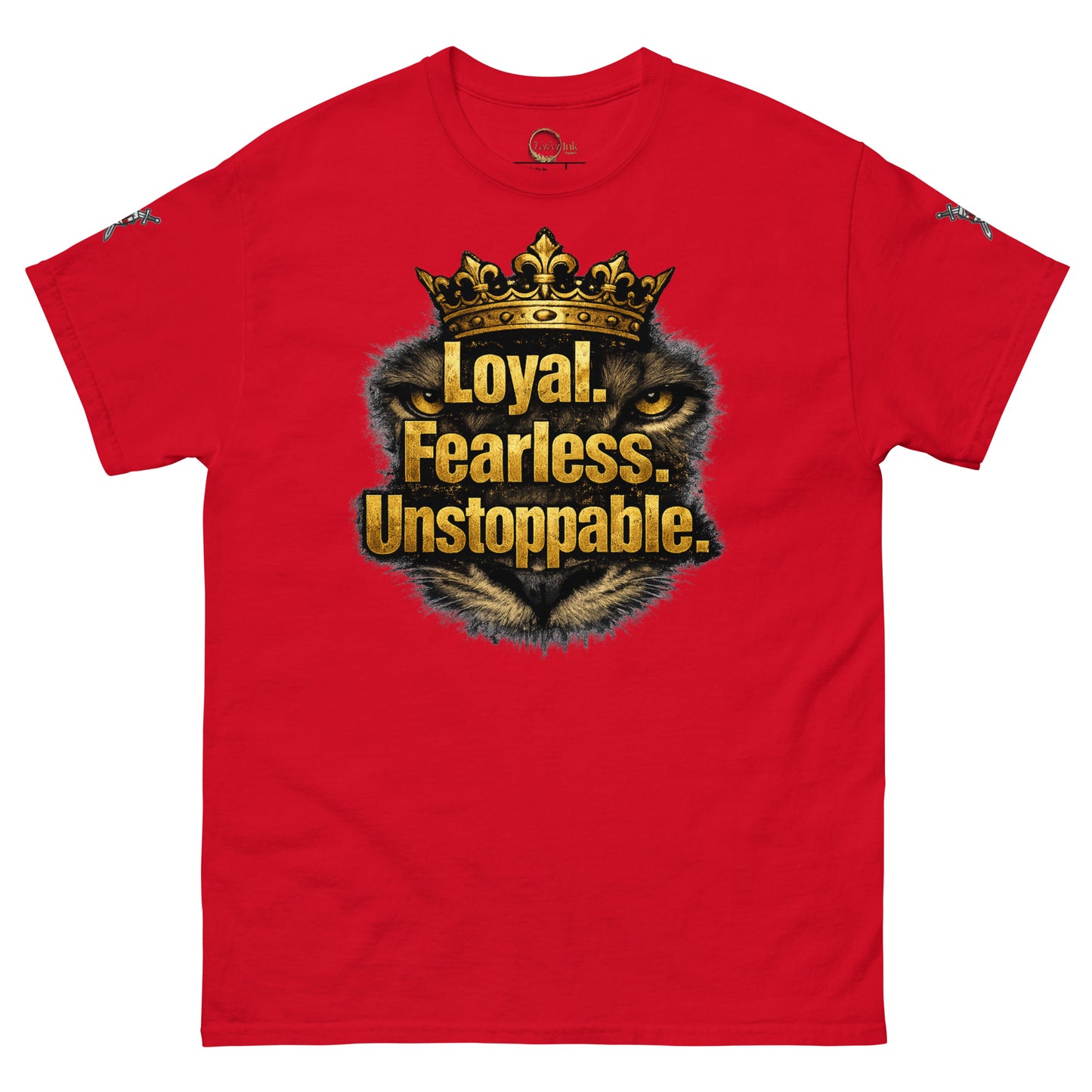 V.I.M 'Loyal. Fearless. Unstoppable.' Lion Tee - Velvet Ink Market (V.I.M)