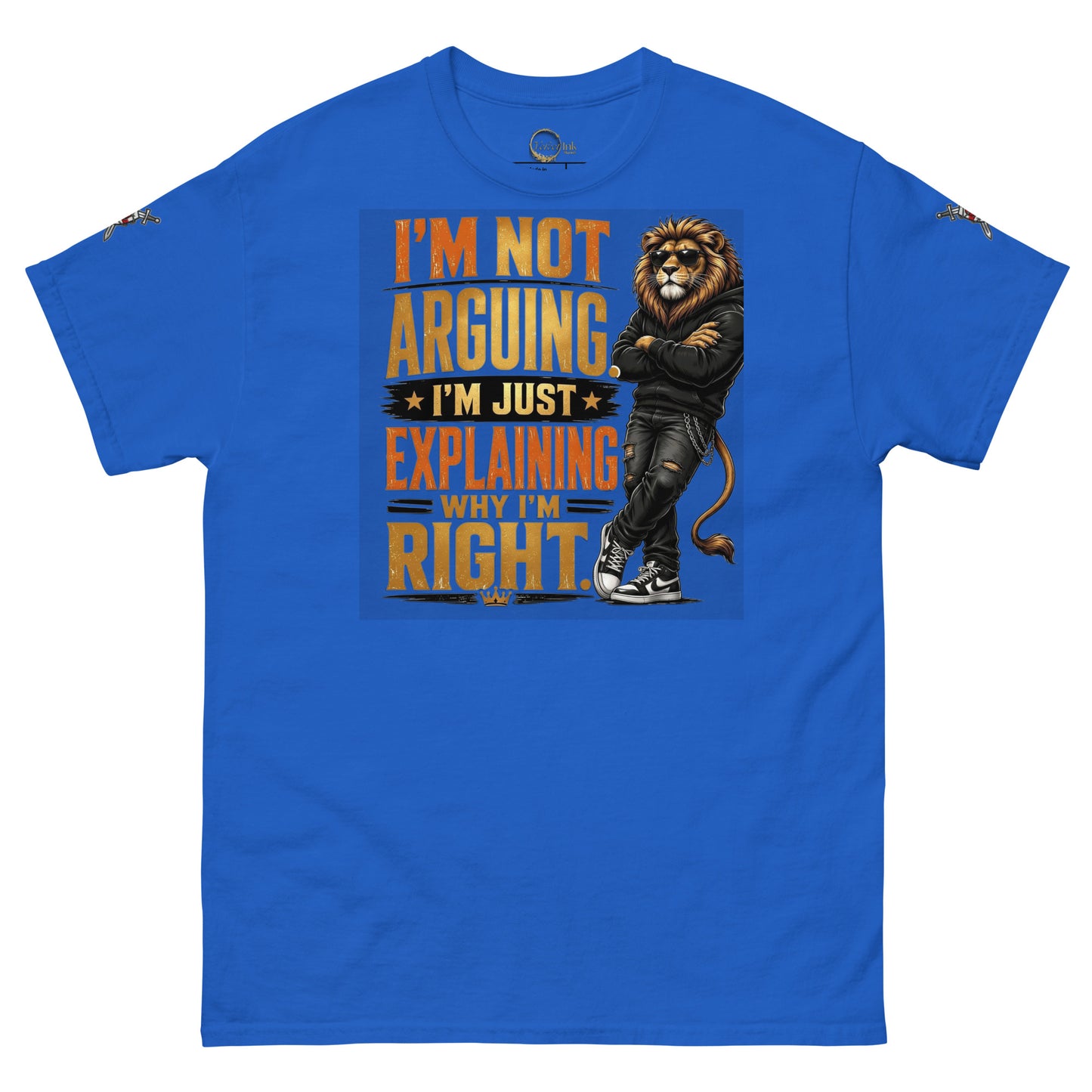 V.I.M 'I'm Not Arguing, I'm Explaining Why I'm Right' Tee - Velvet Ink Market (V.I.M)