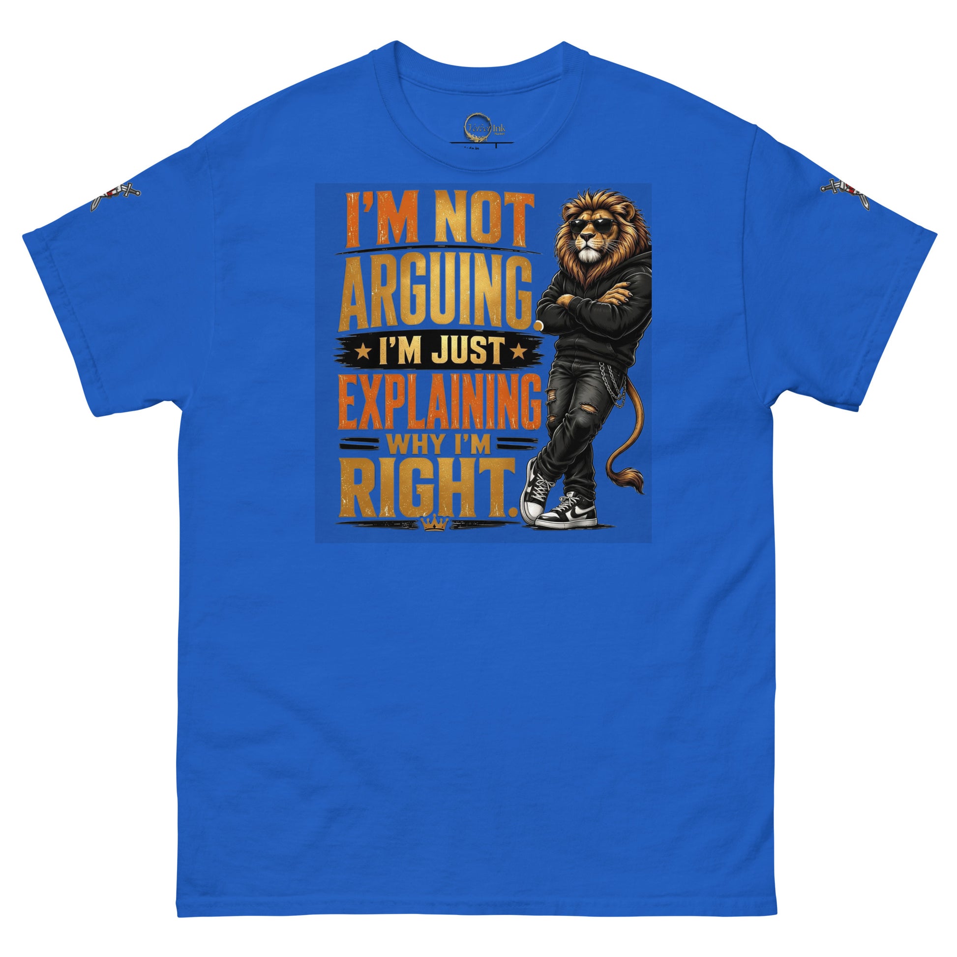V.I.M 'I'm Not Arguing, I'm Explaining Why I'm Right' Tee - Velvet Ink Market (V.I.M)