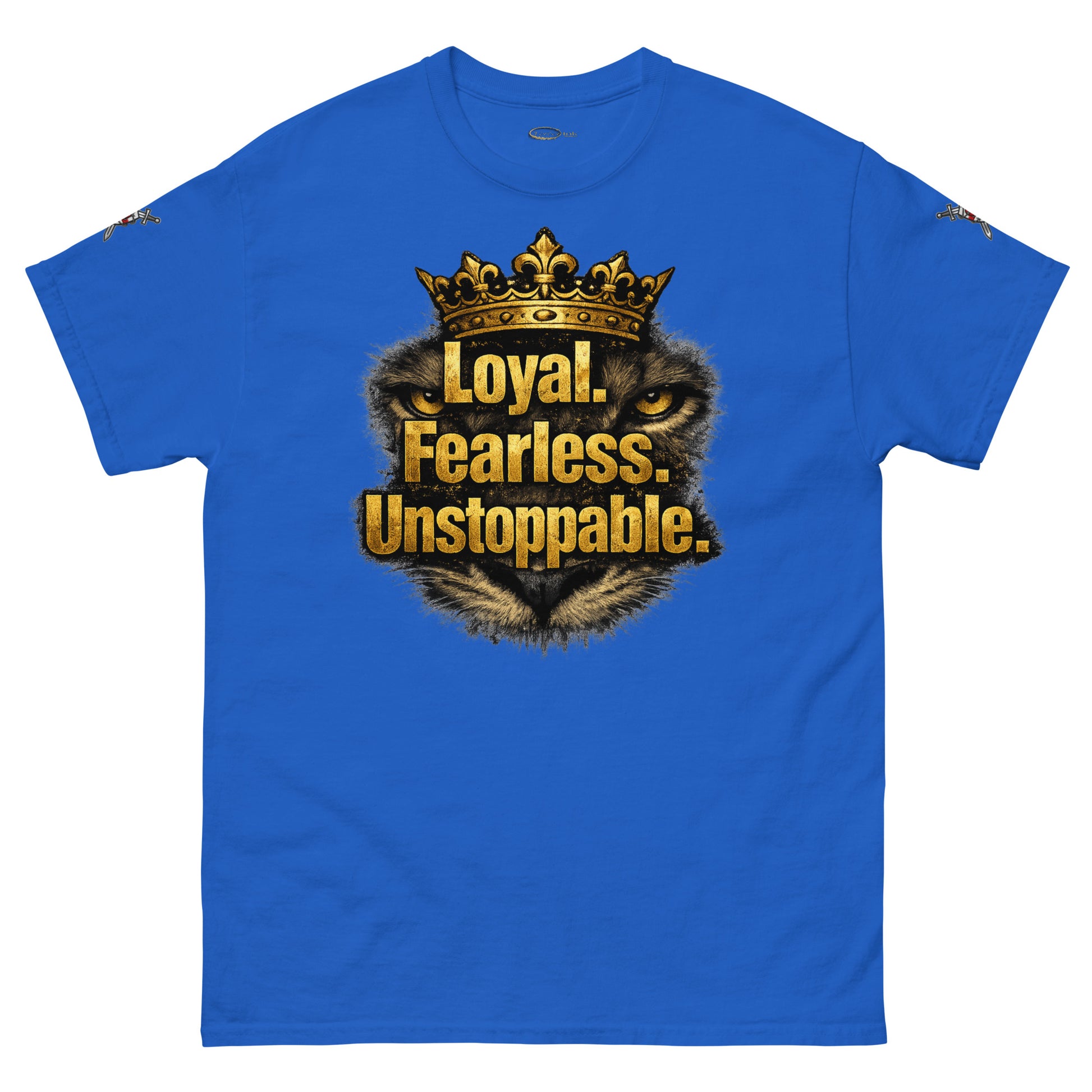 V.I.M 'Loyal. Fearless. Unstoppable.' Lion Tee - Velvet Ink Market (V.I.M)