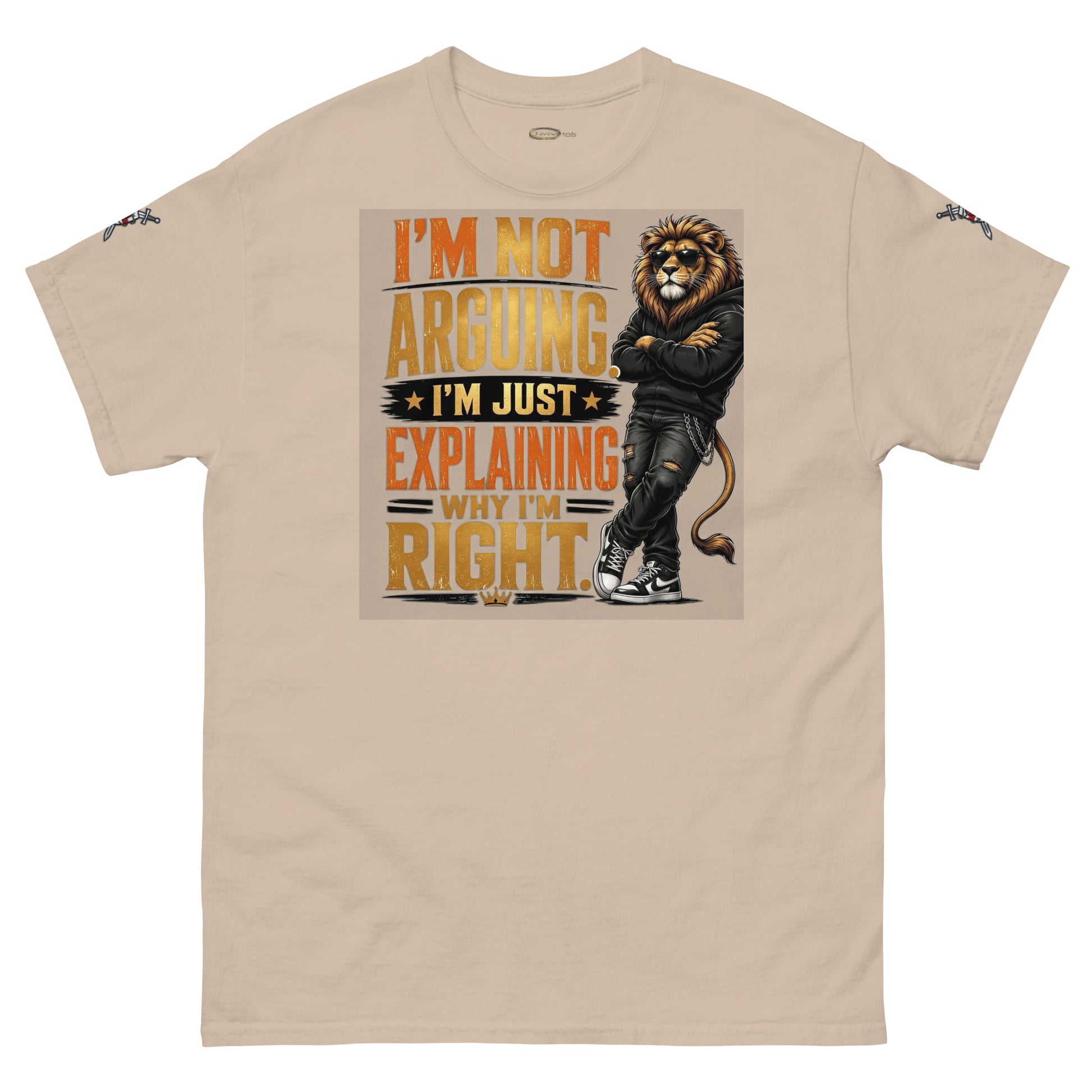 V.I.M 'I'm Not Arguing, I'm Explaining Why I'm Right' Tee - Velvet Ink Market (V.I.M)