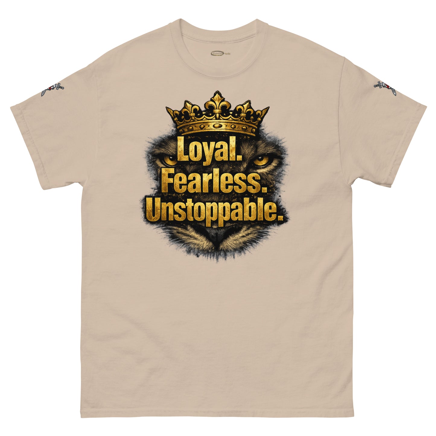 V.I.M 'Loyal. Fearless. Unstoppable.' Lion Tee - Velvet Ink Market (V.I.M)