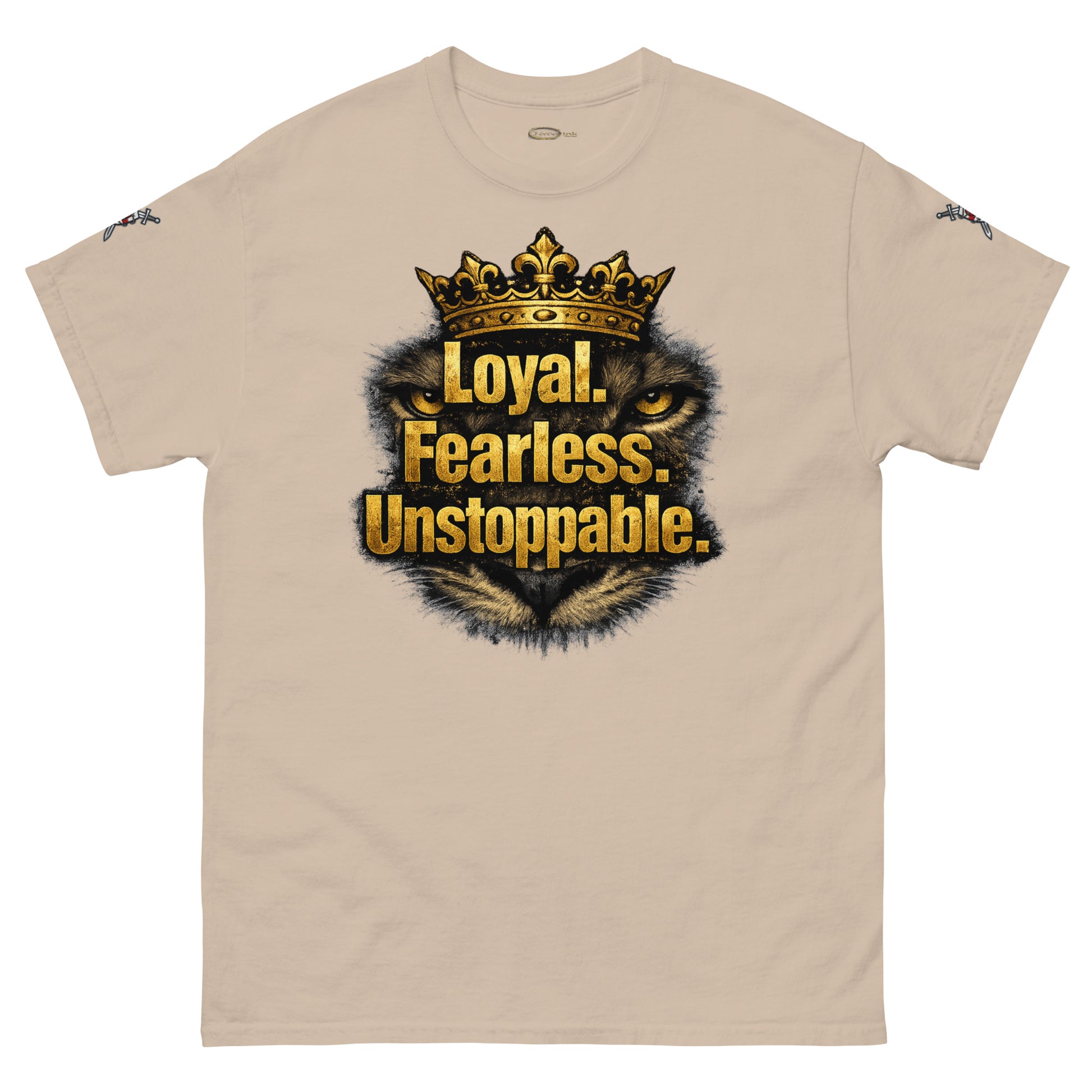 V.I.M 'Loyal. Fearless. Unstoppable.' Lion Tee - Velvet Ink Market (V.I.M)