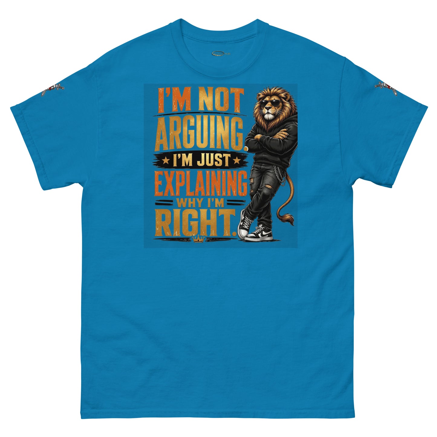 V.I.M 'I'm Not Arguing, I'm Explaining Why I'm Right' Tee - Velvet Ink Market (V.I.M)