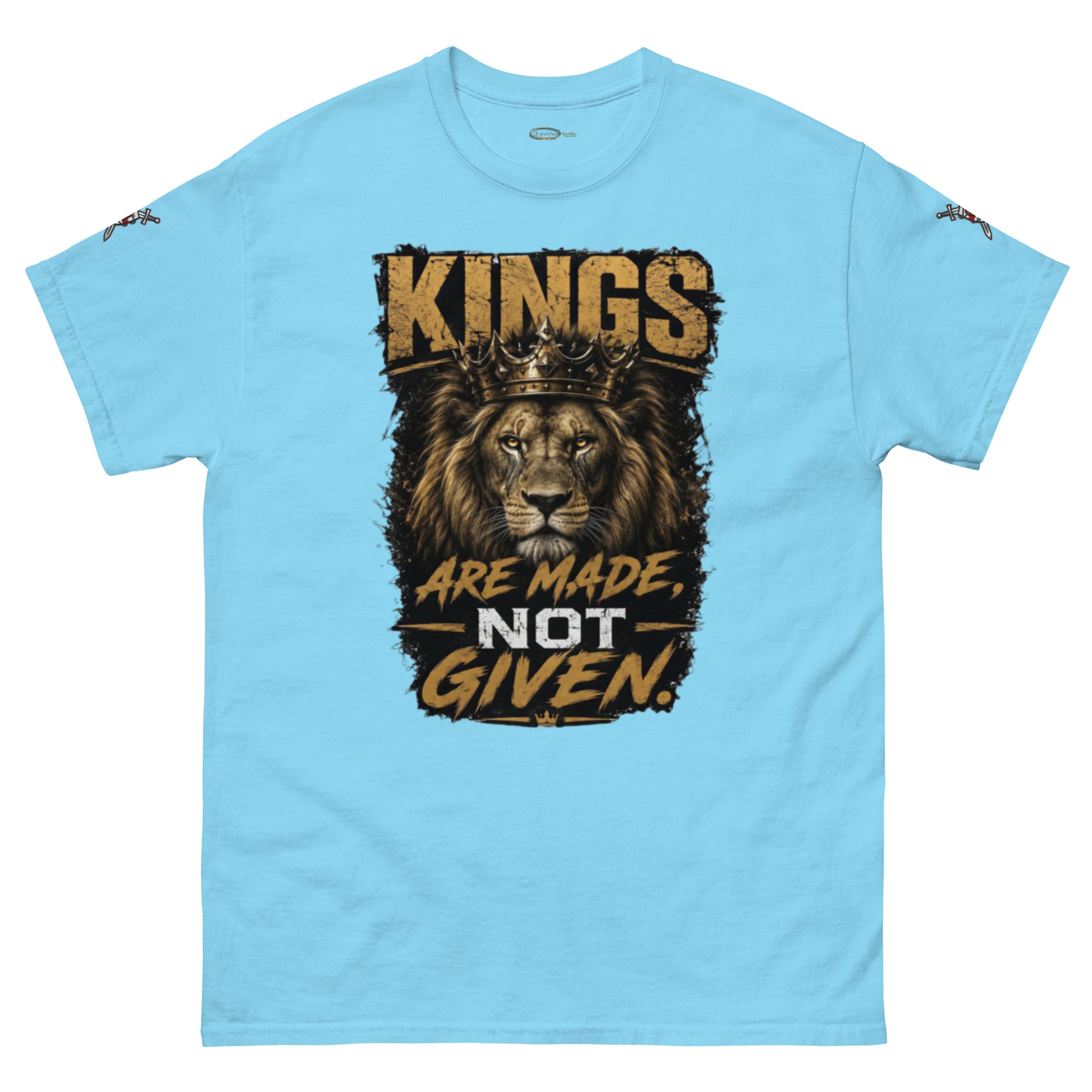 V.I.M 'Kings Are Made, Not Given' Lion Tee - Velvet Ink Market (V.I.M)