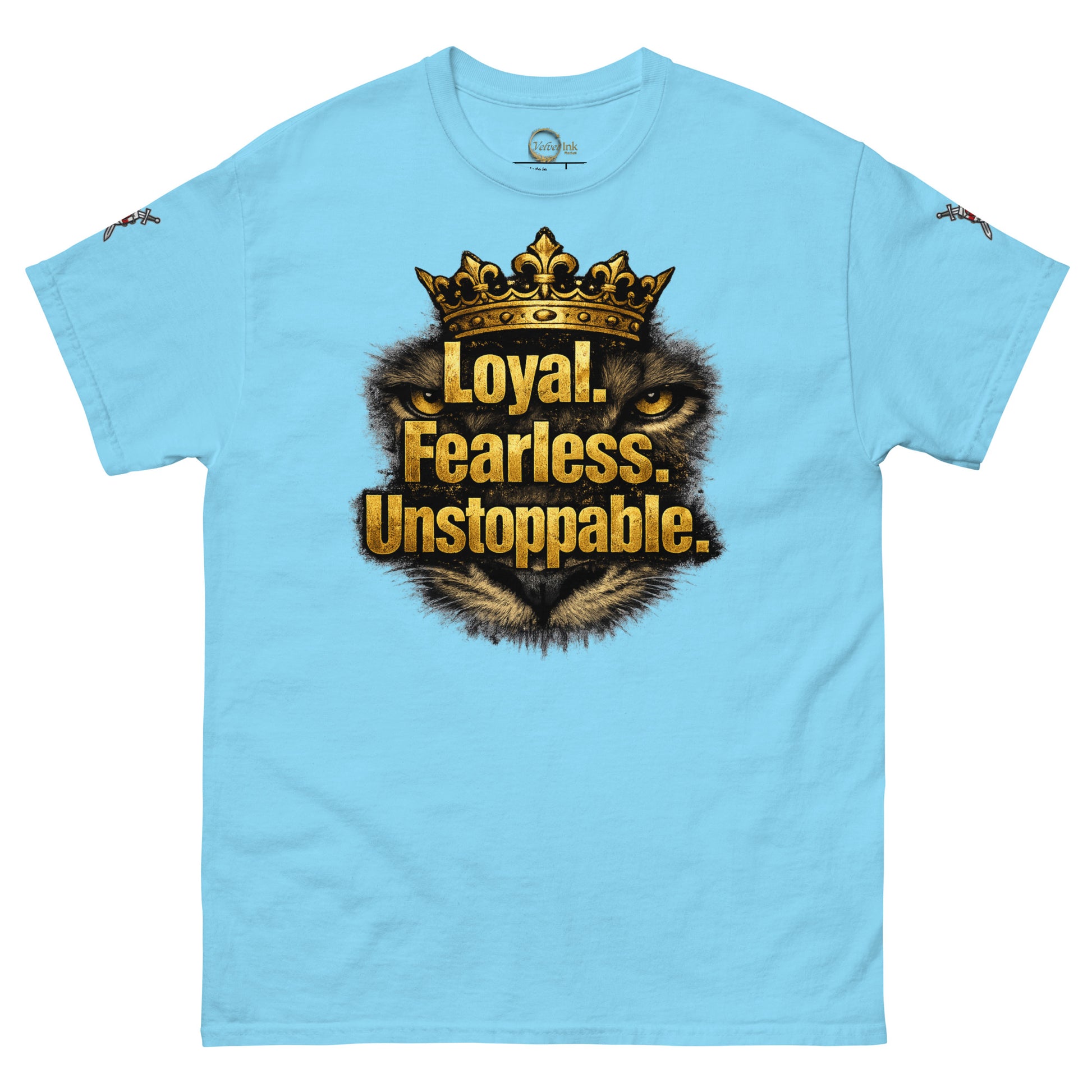 V.I.M 'Loyal. Fearless. Unstoppable.' Lion Tee - Velvet Ink Market (V.I.M)