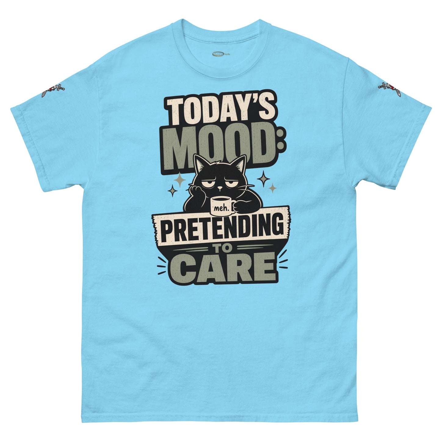 V.I.M 'Today's Mood: Pretending to Care' Tee - Velvet Ink Market (V.I.M)