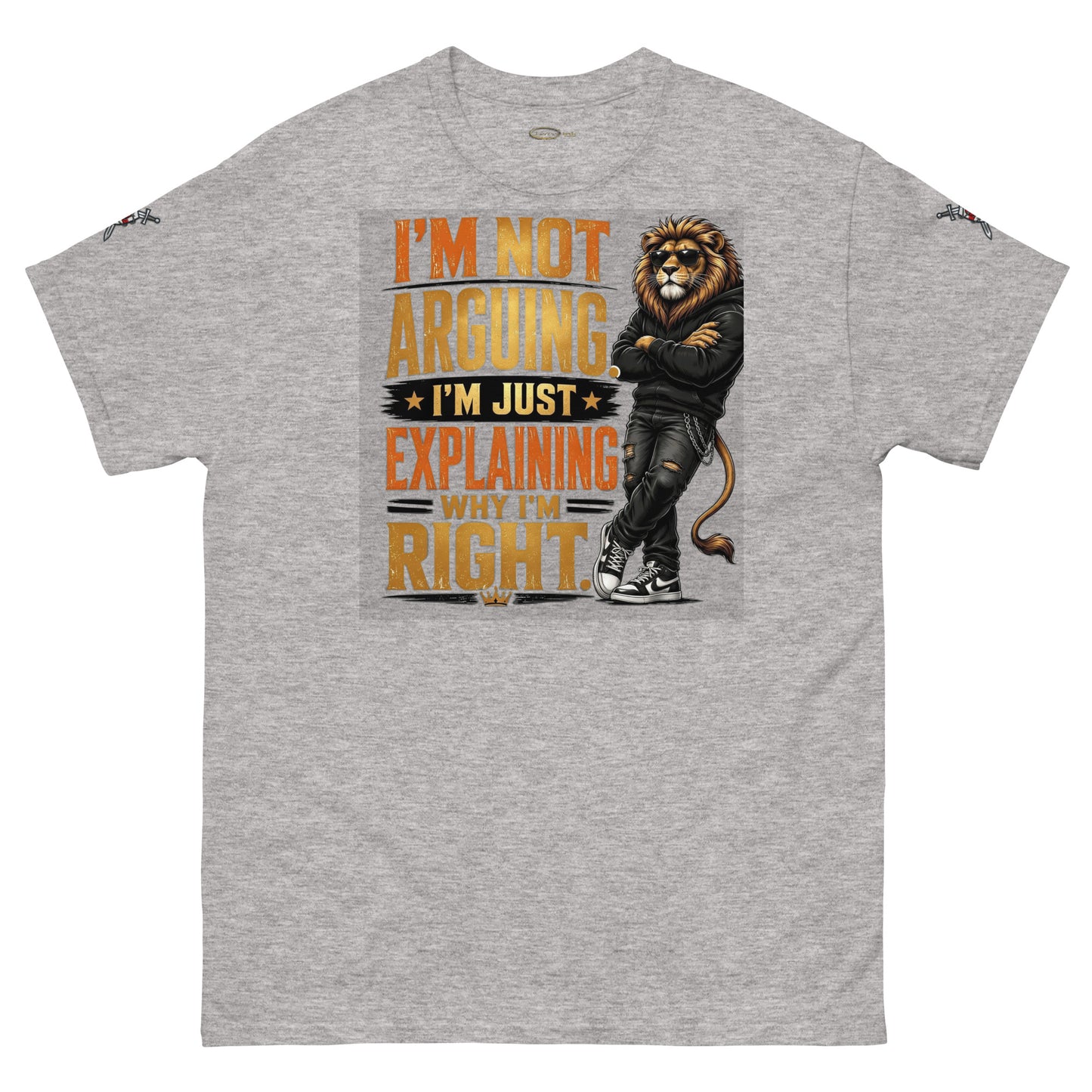 V.I.M 'I'm Not Arguing, I'm Explaining Why I'm Right' Tee - Velvet Ink Market (V.I.M)