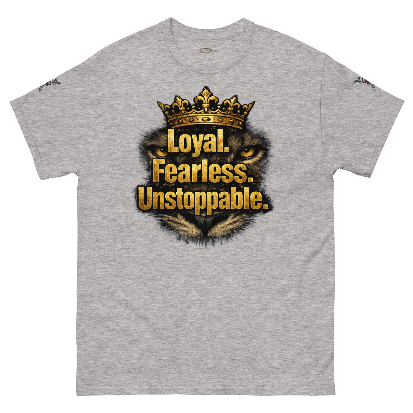 V.I.M 'Loyal. Fearless. Unstoppable.' Lion Tee - Velvet Ink Market (V.I.M)
