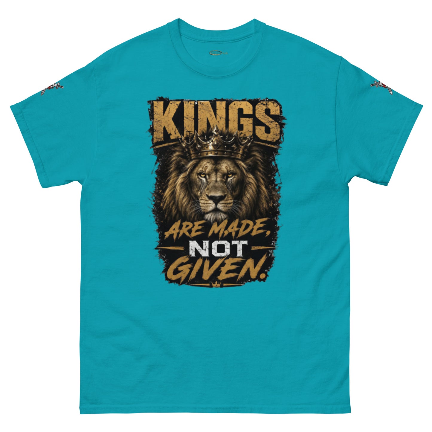 V.I.M 'Kings Are Made, Not Given' Lion Tee - Velvet Ink Market (V.I.M)