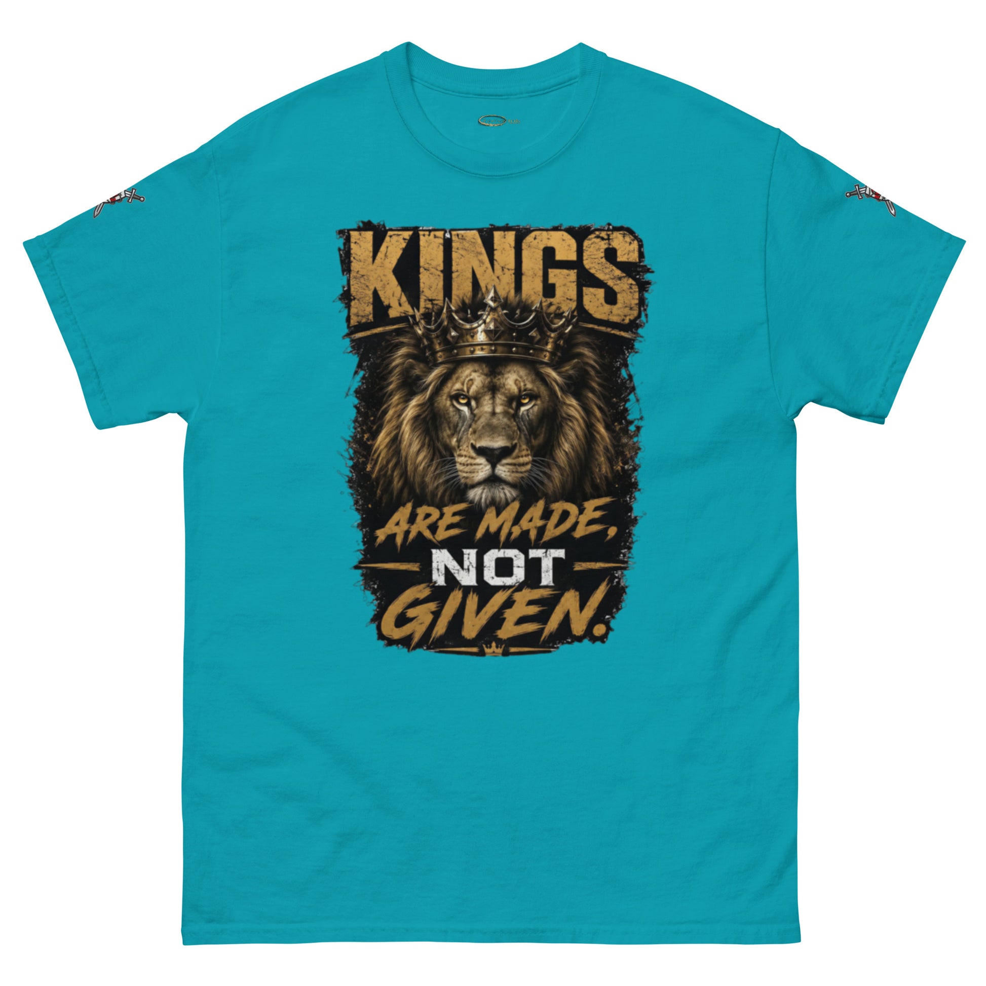 V.I.M 'Kings Are Made, Not Given' Lion Tee - Velvet Ink Market (V.I.M)