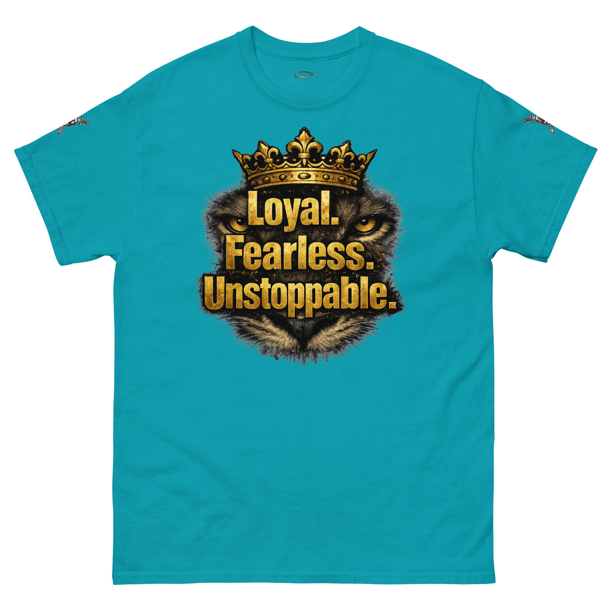 V.I.M 'Loyal. Fearless. Unstoppable.' Lion Tee - Velvet Ink Market (V.I.M)