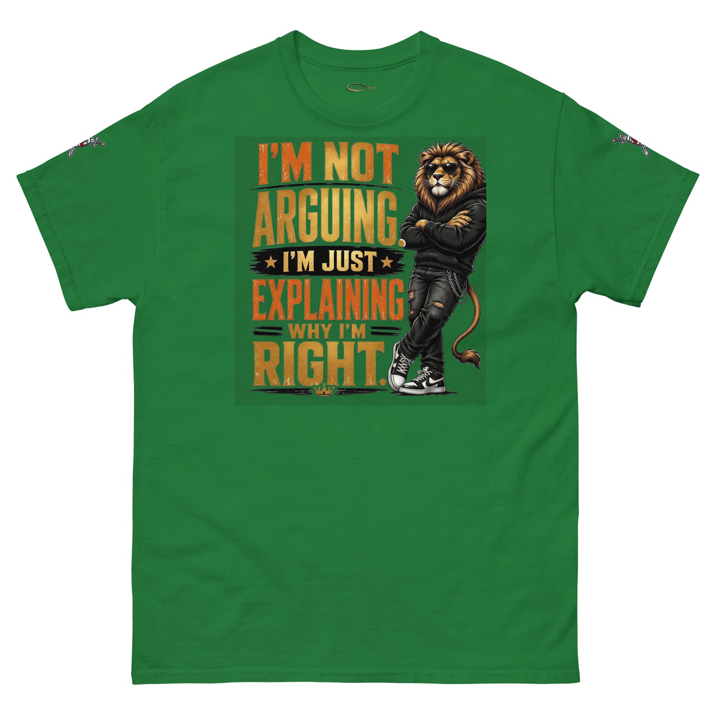 V.I.M 'I'm Not Arguing, I'm Explaining Why I'm Right' Tee - Velvet Ink Market (V.I.M)
