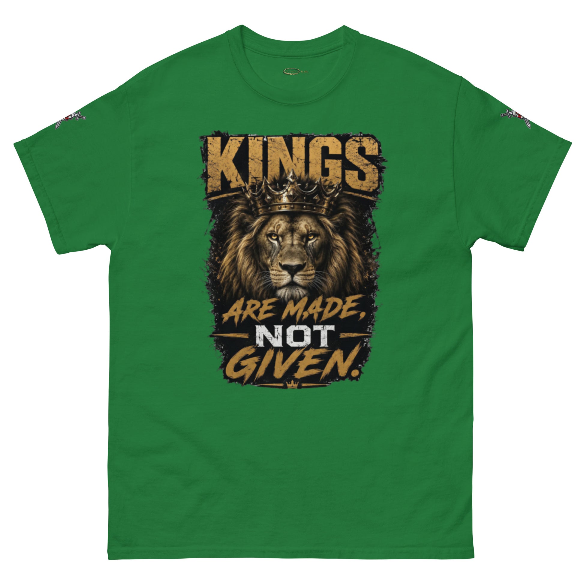 V.I.M 'Kings Are Made, Not Given' Lion Tee - Velvet Ink Market (V.I.M)