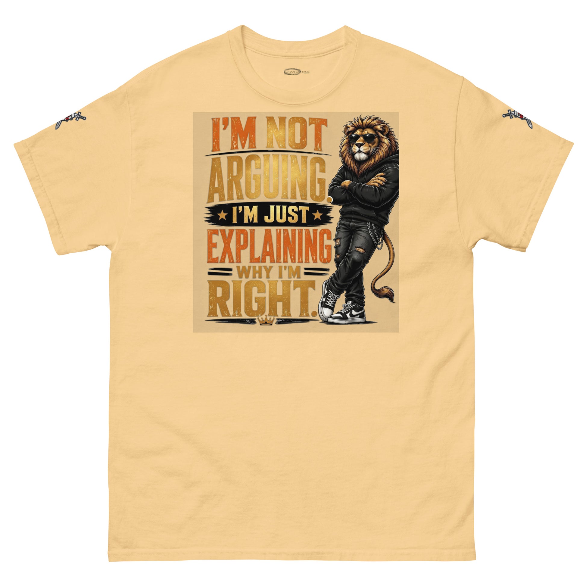 V.I.M 'I'm Not Arguing, I'm Explaining Why I'm Right' Tee - Velvet Ink Market (V.I.M)