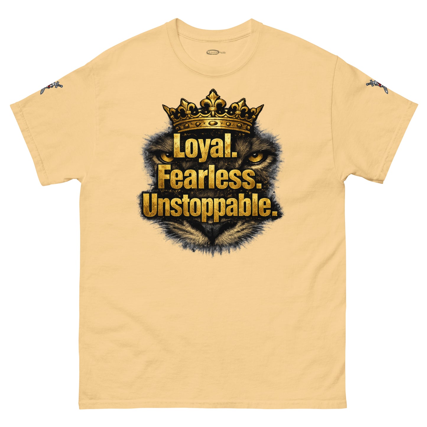 V.I.M 'Loyal. Fearless. Unstoppable.' Lion Tee - Velvet Ink Market (V.I.M)