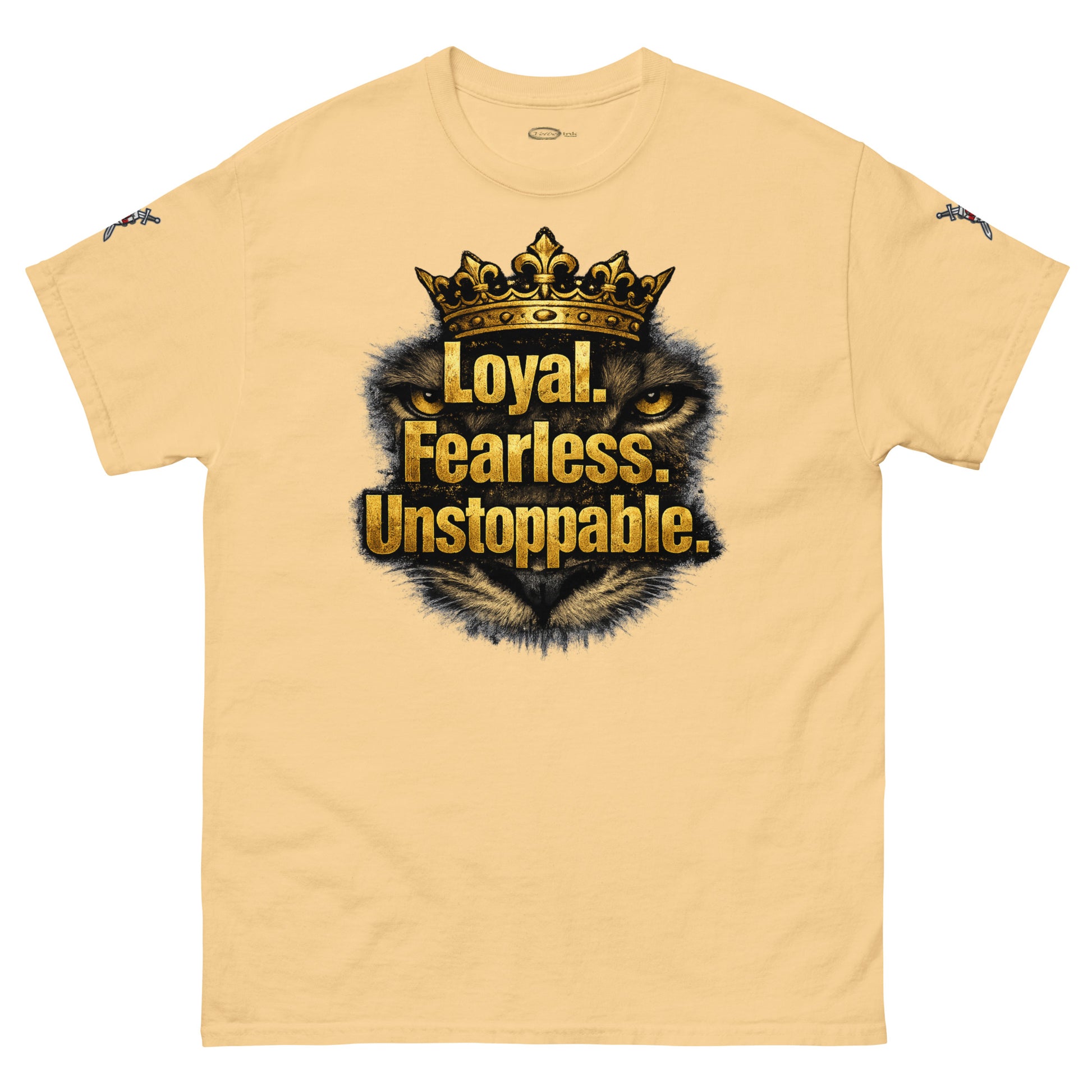 V.I.M 'Loyal. Fearless. Unstoppable.' Lion Tee - Velvet Ink Market (V.I.M)