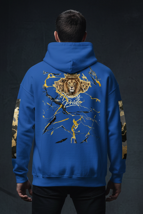 V.I.M Brand "Lead the Pride" Lion Family Pride Hoodie - Velvet Ink Market (V.I.M)