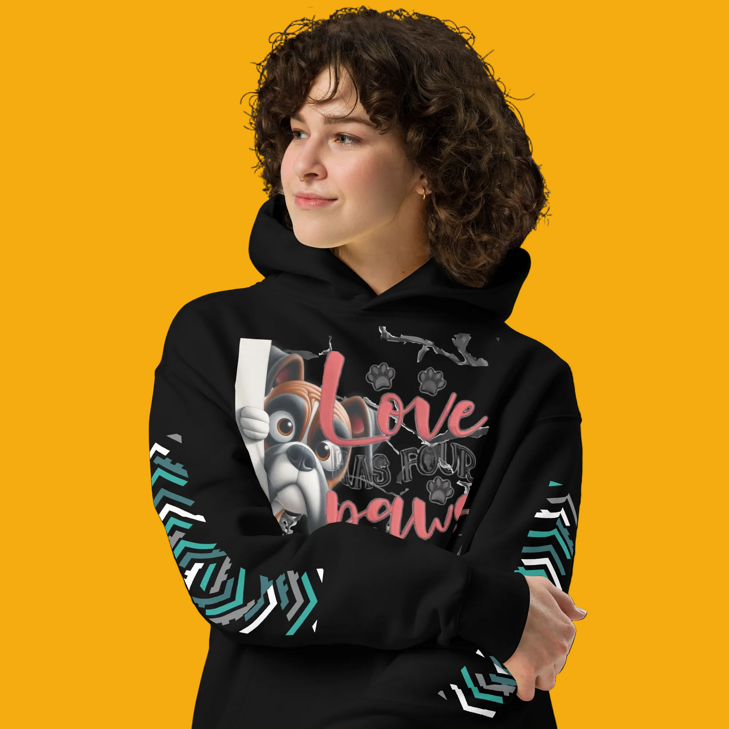 Loyal Companion Graphic Hoodie - Velvet Ink Market (V.I.M)