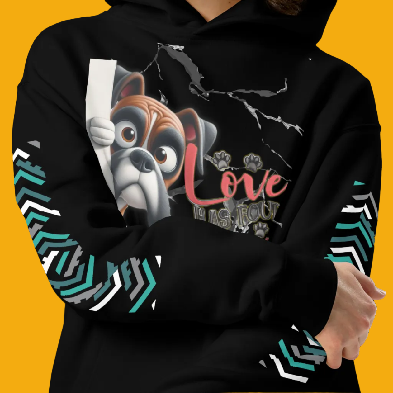 Loyal Companion Graphic Hoodie - Velvet Ink Market (V.I.M)