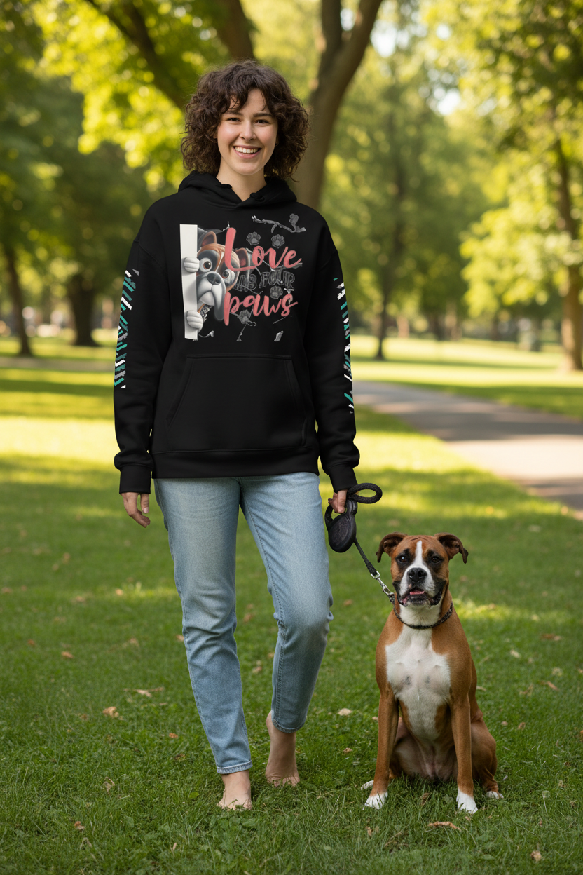 Loyal Companion Graphic Hoodie - Velvet Ink Market (V.I.M)